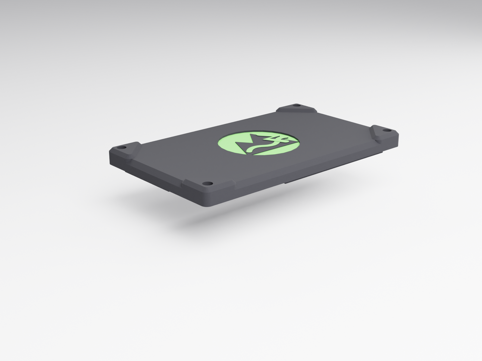 Bearing case cover, 3D printed