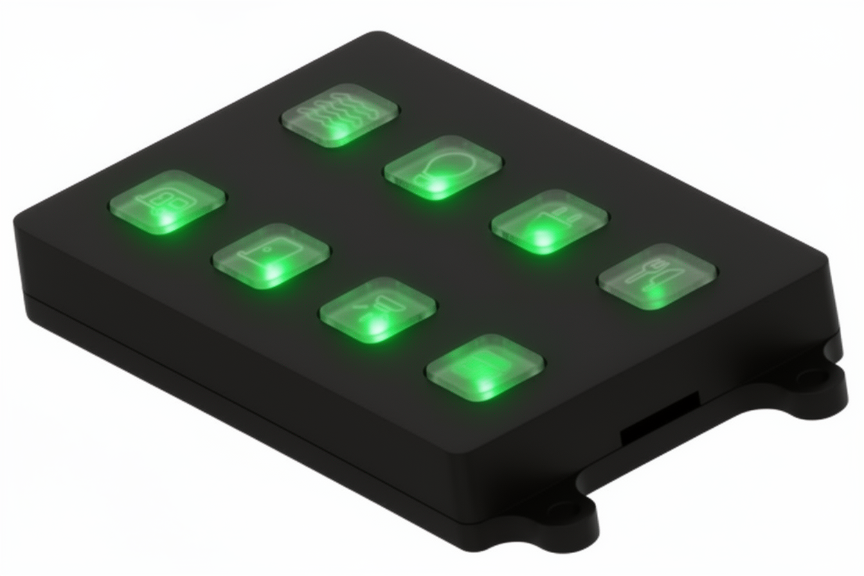 8-Button Control Panel