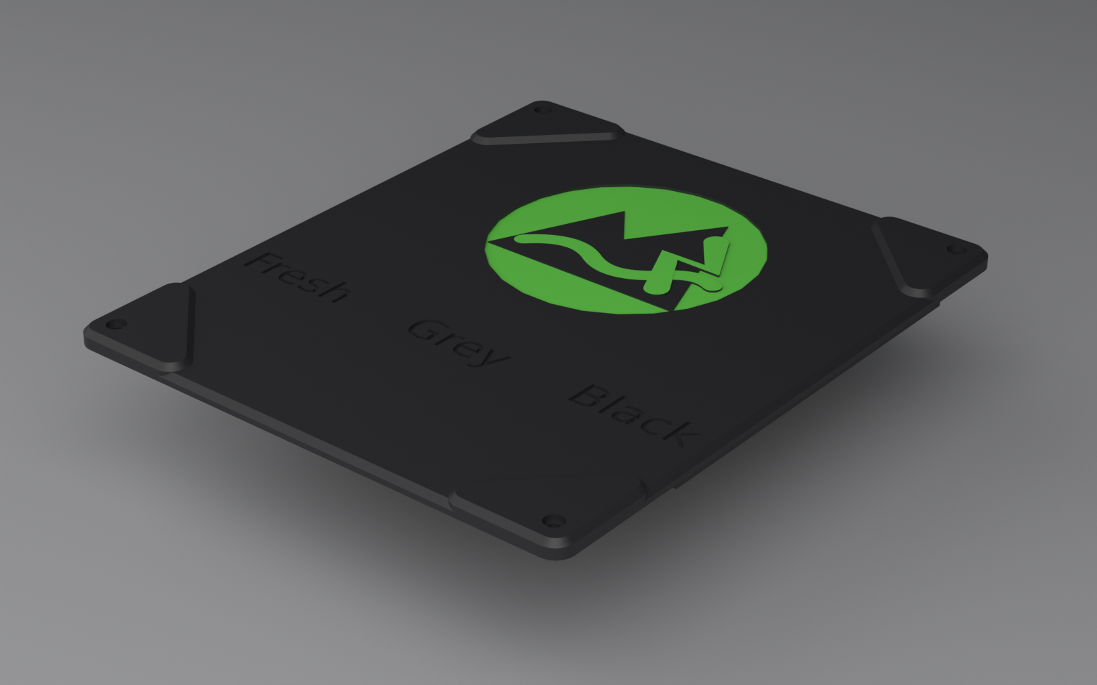 Reservoir case cover, 3D printed