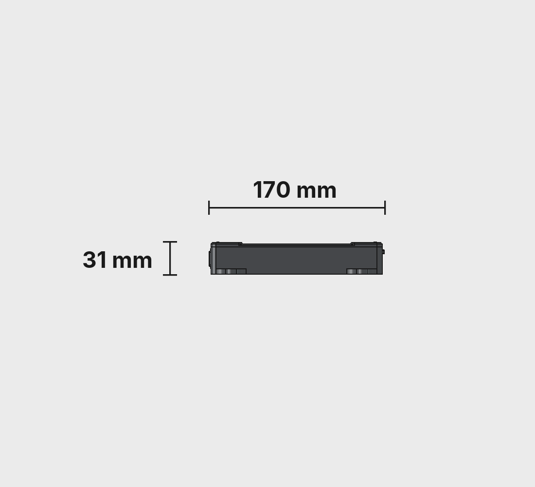 Reservoir right side profile